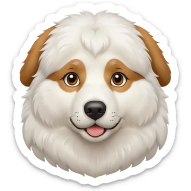 Great Pyrenees Emoji sticker