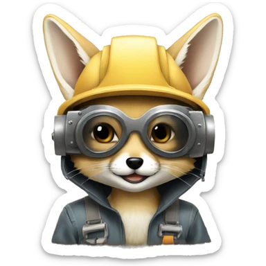 fennec welder sticker