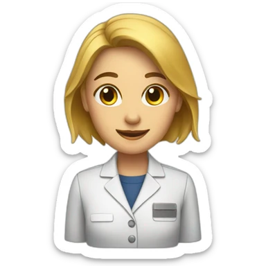 Front desk assistant  sticker