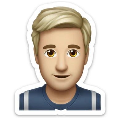 Vlajka se třemi vodorovnými pruhy, prostřední pruh červený, horní a dolní bílý sticker