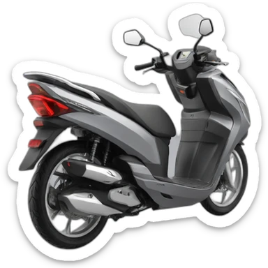 honda vision 110 grey 2018 version sticker
