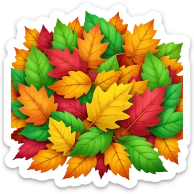 Leaves  sticker