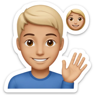 😐 + 😄 =  sticker