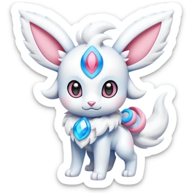 Absol-Sylveon-Dewott-fusion sticker