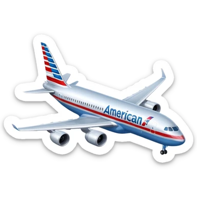 American Airline sticker