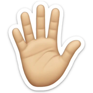 Hand with facepalm  sticker