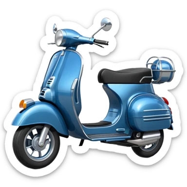 vespa scooter emoji sticker