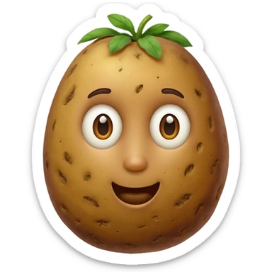 Potato sticker