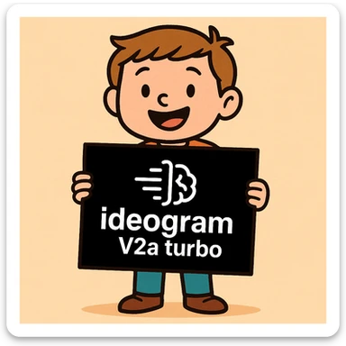 make drawing of a child holding a poster of this image sticker