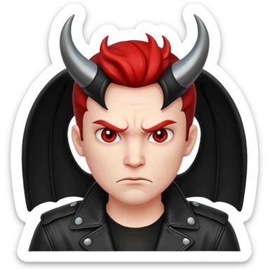 devil hunter sticker