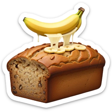 banana bread sticker