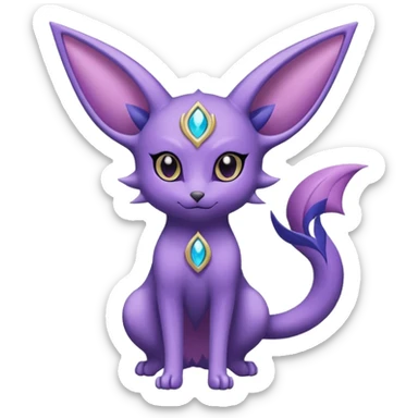 Luxio-Espeon-Amaura-fusion sticker