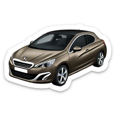 Peugeot 308 cc sticker