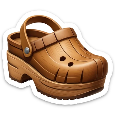 Clog sticker