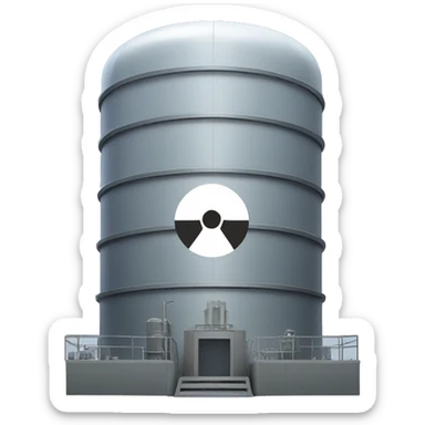 nuclear reactor sticker