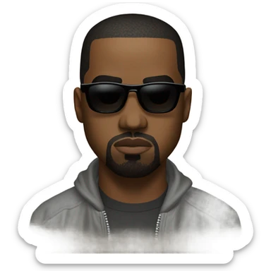 Kanye west sticker