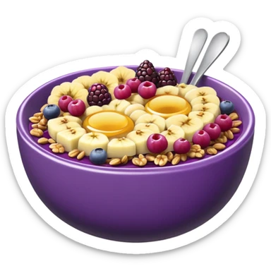 açai bowl sticker