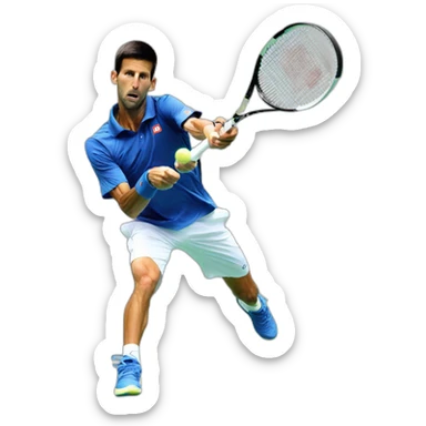 Djokovic sticker
