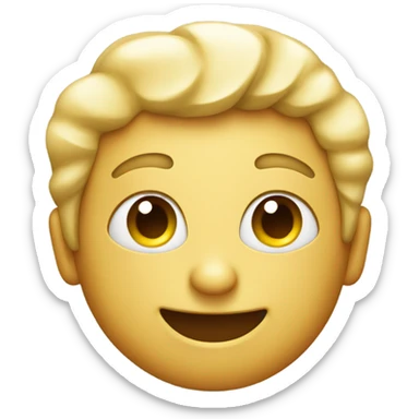 Winky face with snap sticker