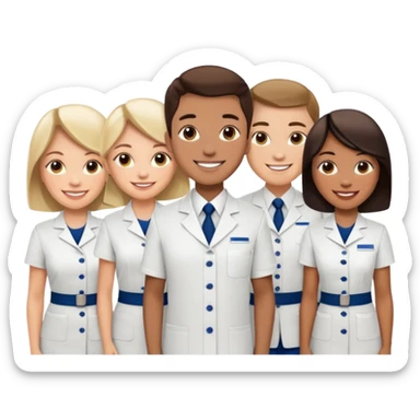 Team work  hotel hilton go sticker