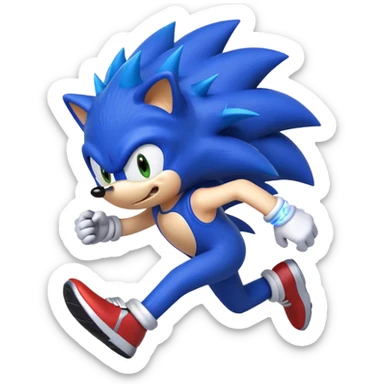 Sonic the hedgehog  sticker