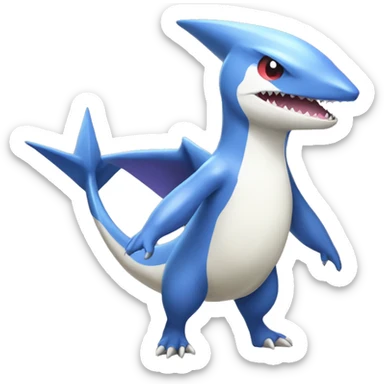 Latios-Sharpedo-Gabite Full Body sticker