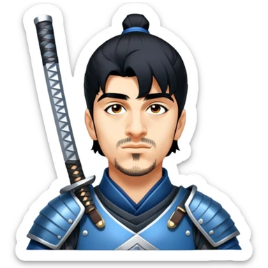 Samurai Defender sticker