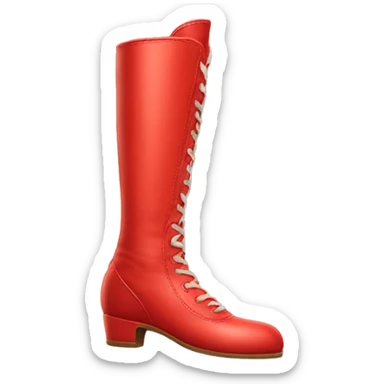 red point shoes  sticker