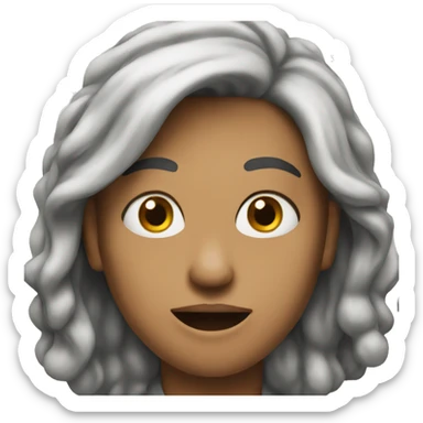 a emoji that Slays sticker