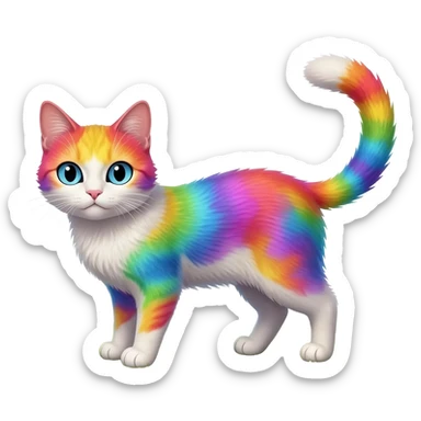 Rainbow Cat sticker