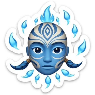 air elemental tribe house flying sticker