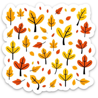 Autum sticker