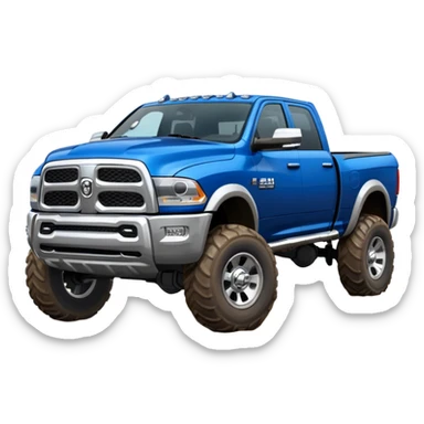 ram truck 3500 sticker