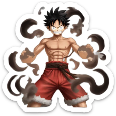 Monkey D Luffy gear5 sticker
