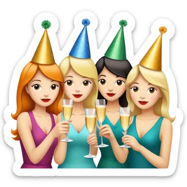 Bachelorette party  sticker