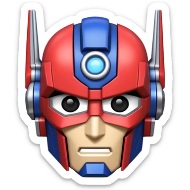 Optimus prime sticker