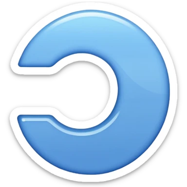 White line that is turning up no thats blue you stupid idiot sticker