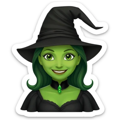 wicked elphaba sticker
