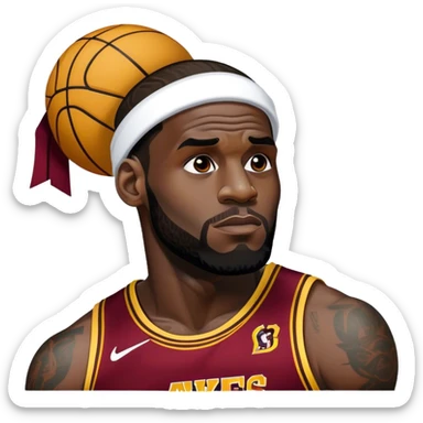 taquavion LeBron James sticker