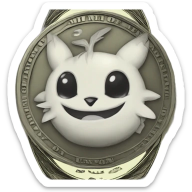 pokemon halloween money puregold coin pokecoin pokedollar dollar sticker