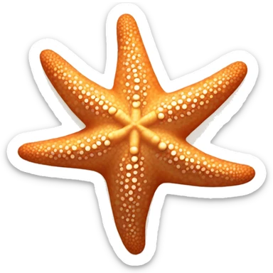 a starfish tanning sticker