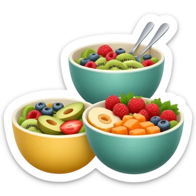 healthy bowls sticker