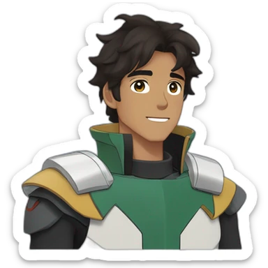 Keith Kogane Voltron Legendary Defender sticker