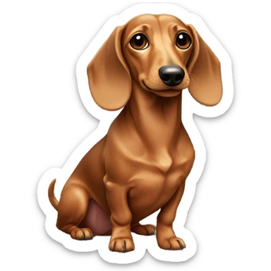 dachshund sticker
