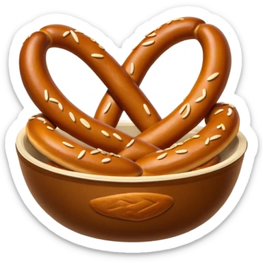 gevrek yapilmis bir kase ciz sticker