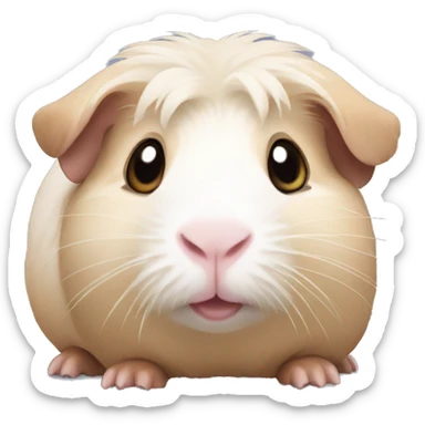 adhd guinea pig sticker
