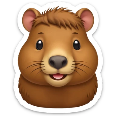 Make this design in the apple iPhone type of emoji and capy and paster able  sticker