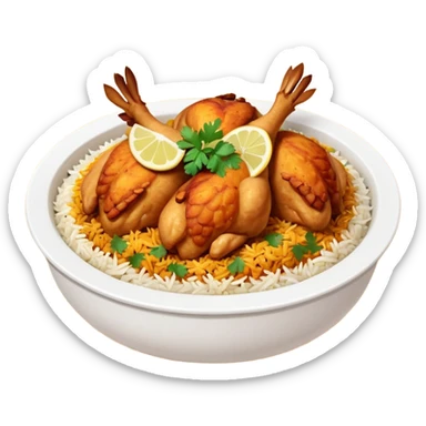 Biryani Pakistani style  sticker