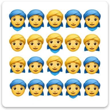 Create some emojis with many activities, also use Ukrainian vyshyvanka  sticker