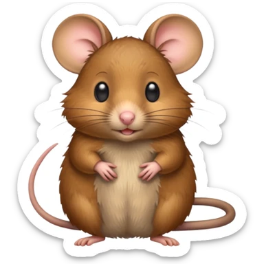 field mouse sticker
